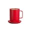 Ember Temperature Control Smart Mug 2, 10 Oz, App-Controlled Heated Coffee Mug with 80 Min Battery Life and Improved Design, Red