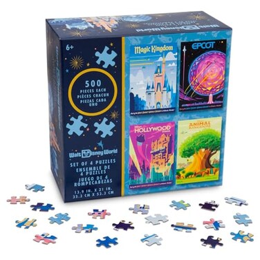 Walt Disney World 4-Pack Puzzle Set