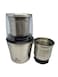 Alpina Coffee Wet and Dry Spice Grinder, Small, Silver