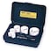 IVY Classic 28117 8-Piece Bi-Metal Locksmiths Hole Saw Kit with Arbors, Sturdy Plastic Case