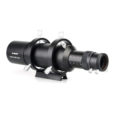 SVBONY SV106 Guide Scope with Helical Focuser Finder and Guide Scope Multi-Use for Astronomical Telescope (60mm)