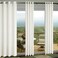 Cream Curtains for Living Room 84 Inch Length 2 Panel Sets Ivory Off White Simple Boho Decor Cotton Burlap Canvas Textured Semi Sheer Linen Drapes for Bedroom Window Draperies Drapery Farmhouse Long