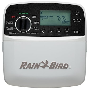 Rain Bird TRU6I Program-Based Indoor Irrigation Sprinkler Controller/Timer, WiFi Ready, 6-Zone/Station