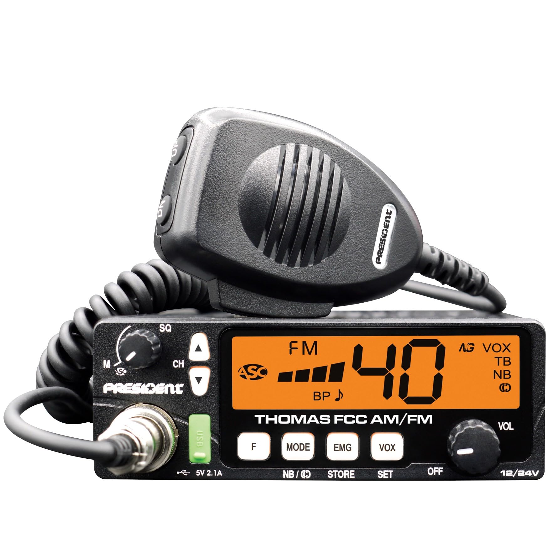 President President Thomas Fcc Am Fm Cb Radio