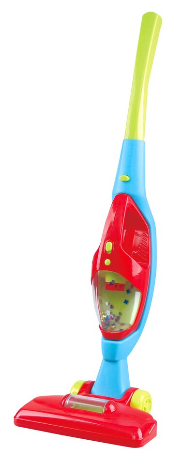 PlayGo 2 in 1 Household Vacuum Cleaner, Red Blue Green