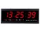 18.9 Inch Oversized LED Digital Wall Clock Large Display with Indoor Temperature Date and Day of Week,Electric Wall Clock/Calendar Timer Home Decor -Red