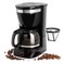 Mixpresso 10-Cup Drip Coffee Maker, Coffee Pot Machine Including Reusable &amp; Removable Coffee Filter, The Best 10 Cup Coffee Maker Filterless, 42 Oz Black Coffee Maker