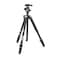 JOBY RangePod, Aluminium Traveller Camera/SmartphoneTripod with Ball Head, Universal Smartphone Clamp and Carrying Bag, for CSC,DSLR, Mirrorless, Mobile Phones, Black for Photo,Video, Vlogging