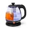 Taylor Swoden Electric Kettle with Tea Infuser, 1L Small Electric Tea Kettle with Keep Warm, LED Light Hot Water Boiler &amp; Heater for Coffee &amp; Tea, Auto Shut-Off &amp; Boil Dry Protection, BPA Free, Black