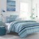 Poppy &amp; Fritz - Twin Comforter Set, Breathable Cotton Bedding with Matching Sham, Medium Weight for All Seasons (Alex Blue, Twin)