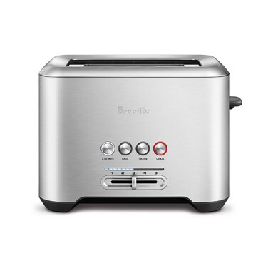 Breville Bit More Toaster 2 Slice BTA70XL, Brushed Stainless Steel