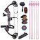 Southland Archery Supply Hero Junior Youth Compound Bow Package 10-29 LBS (Purple)