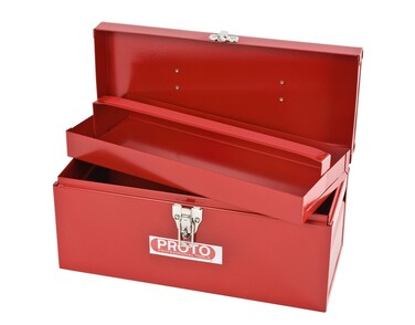 Stanley Proto J9954-NA Proto General Purpose Tool Box Red, 14"L X 6"D X 6-1/2"H