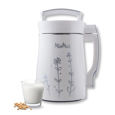 MioMat The Soy Milk Maker   Make 43 oz of Homemade Soy Milk With Less Than 7 Minutes of Work   Dedicated Soy Milk Program that Works Both With Dry and Soaked Soybeans   304 Stainless Steel Interior