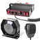 SMALLFATW Police Siren 8 Tones PA System 130DB 200 Watt, Heavy Duty Handheld Microphone, Dual 20A Auxiliary Switch, Emergency Siren for Car Truck Vehicles