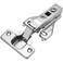 Luokim 40pcs Soft Closing Clip On Face Frame Mounting Cabinet Hinges,Full Overlay,Kitchen Cabinet Door Hinges,Nickel Finish