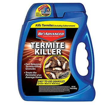 BioAdvanced Termite Killer, Home Perimeter Treatment, Ready-to-Spread Granules, 9 Pounds