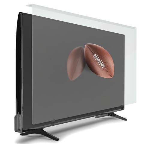 Garnui   55 inch   TV SCREEN PROTECTOR, Tv Display Protector Compatible with LCD, OLED, LED &amp; QLED 4K HDTV, Easy Installation, All Size Available