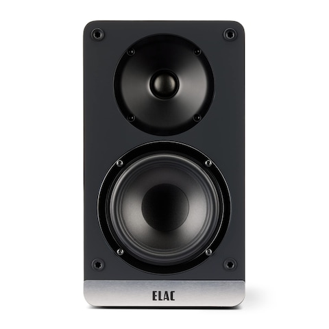 ELAC Debut ConneX 4-1/2&quot; Powered Bookshelf Speakers with HDMI ARC, Pair of Bookshelf Speakers for Home Entertainment System, Black