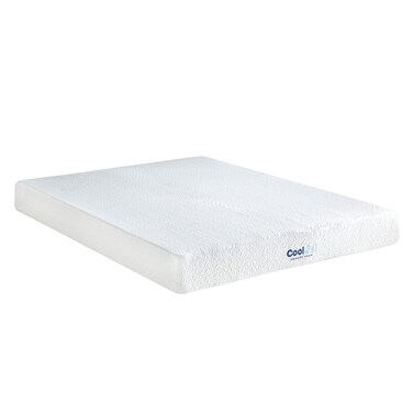 COOL GEL Classic Brands Memory Foam 8-Inch Mattress, CertiPUR-US Certified, Mattress in a Box, Twin
