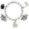 Wincraft NHL Nashville Predators 38428012 Bracelet with Charms Clamshell