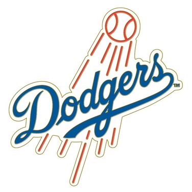 WinCraft MLB Los Angeles Dodgers 49826071 Collector Pin Jewelry Card