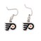 NHL Philadelphia Flyers 43225091 Earrings Jewelry Card