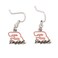 WinCraft NASCAR Dale Earnhardt Earrings Jewelry Card