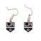 Wincraft NHL Los Angeles Kings Earrings Jewelry Card