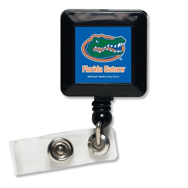 WinCraft NCAA University of Florida Retractable Badge Holder, Black