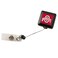 Ohio State Buckeyes Official NCAA 1"x1" Retractable Badge Holder Keychain by Wincraft