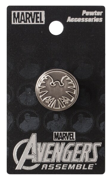 Marvel Avengers Shield Eagle Logo Lapel Pin