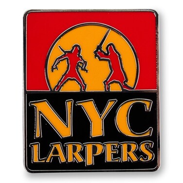 Marvel Studios Hawkeye NYC Larpers Limited Edition Enamel Pin   Exclusive   Metal Brooch Badge Accessories For Wearing On Backpacks, Clothes, Hats   Superhero Collectibles