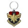 Marvel Captain Logo Soft Touch PVC Key Ring