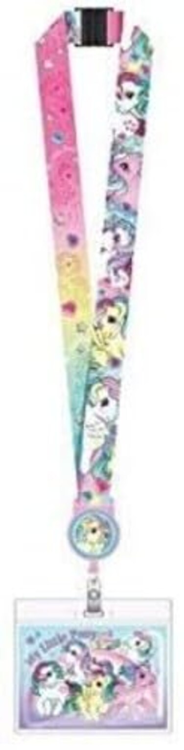 My Little Pony Lanyard with Retractable Card Holder