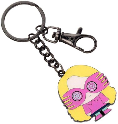 Official Harry Potter Chibi Luna Lovegood Cutie Keyring with Trigger Clip