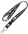 WinCraft Brigham Young Cougars BYU Premium Lanyard Key Chain Blackout Edition 23 inches Long, 1 inch Wide