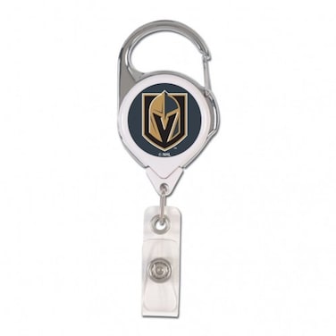 Wincraft NHL Vegas Golden Knights Badge HolderPremium Retractable Badge Holder, Team Colors, One Size
