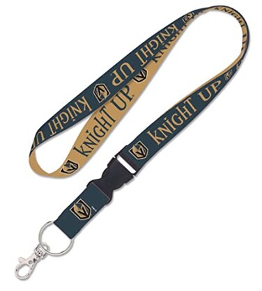 Vegas Golden Knights SLOGAN Lanyard w/detachable buckle 1
