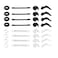 16 Pairs Eyeglasses Retainers, Premium Silicone Anti-Slip Eyeglass Holder, Comfort Ear Grip Hooks Protectors for Spectacle Sunglasses Reading Glasses Eyewear