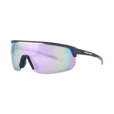 Rawlings Boys' Kai Youth Sunglasses Shield, Matte Metallic Grey, 129mm