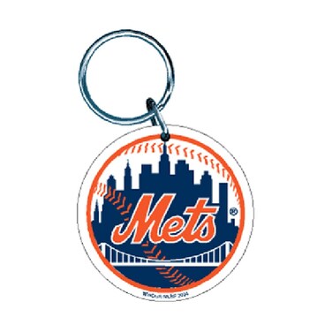 WinCraft MLB 18811041 New York Mets Premium Acrylic Key Ring