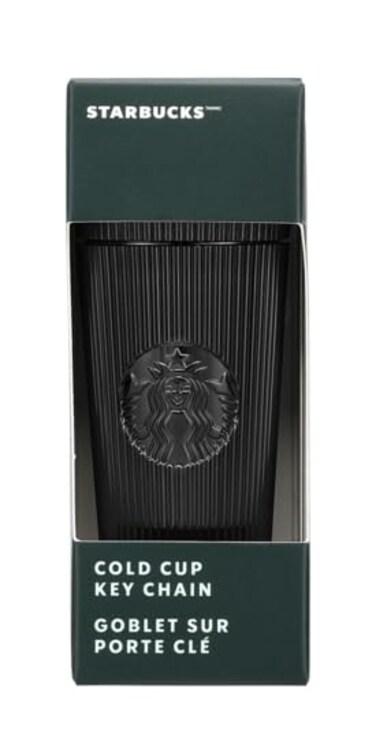 PLSTC CLD CUP KEYCHAIN PLEATED METALLIC CORE FY24