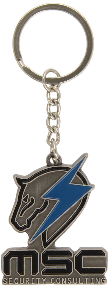 Metal Gear Solid Rising Maverick Metal Keychain