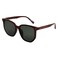 French Connection Women's Nellie Sunglasses Geo, Brown, 59mm