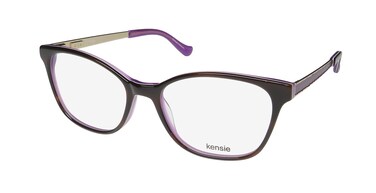 kensie Eyeglasses Travel Dark Tortoise Purple