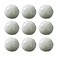 Exceart 10pcs 10mm Gemstone Beads Natural Stone Carved Lotus Shape Jade Beads Loose Beads for Jewelry Necklace Bracelet Craft