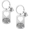 Tatuo 2 Pieces Teacher Keychain Teacher Appreciation Gifts Teacher Jewelry for Showing Your Appreciation