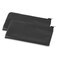 Universal Zippered Wallets/Cases, Leatherette Pu, 11 X 6, Black, 2/Pack