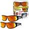 BattleVision Wrap Arounds HD Polarized Sunglasses, AS-SEEN-ON-TV, Fits Over Your Prescription Eyeglasses and Reading, See Clearer, Anti-Glare, Protects Your Eyes by Blocking Blue &amp; UV Rays, Unisex